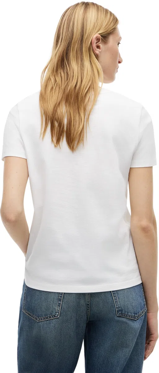 Tommy Hilfiger T-shirt Maniche Corte Donna New Crew Neck Tee Slim Fit