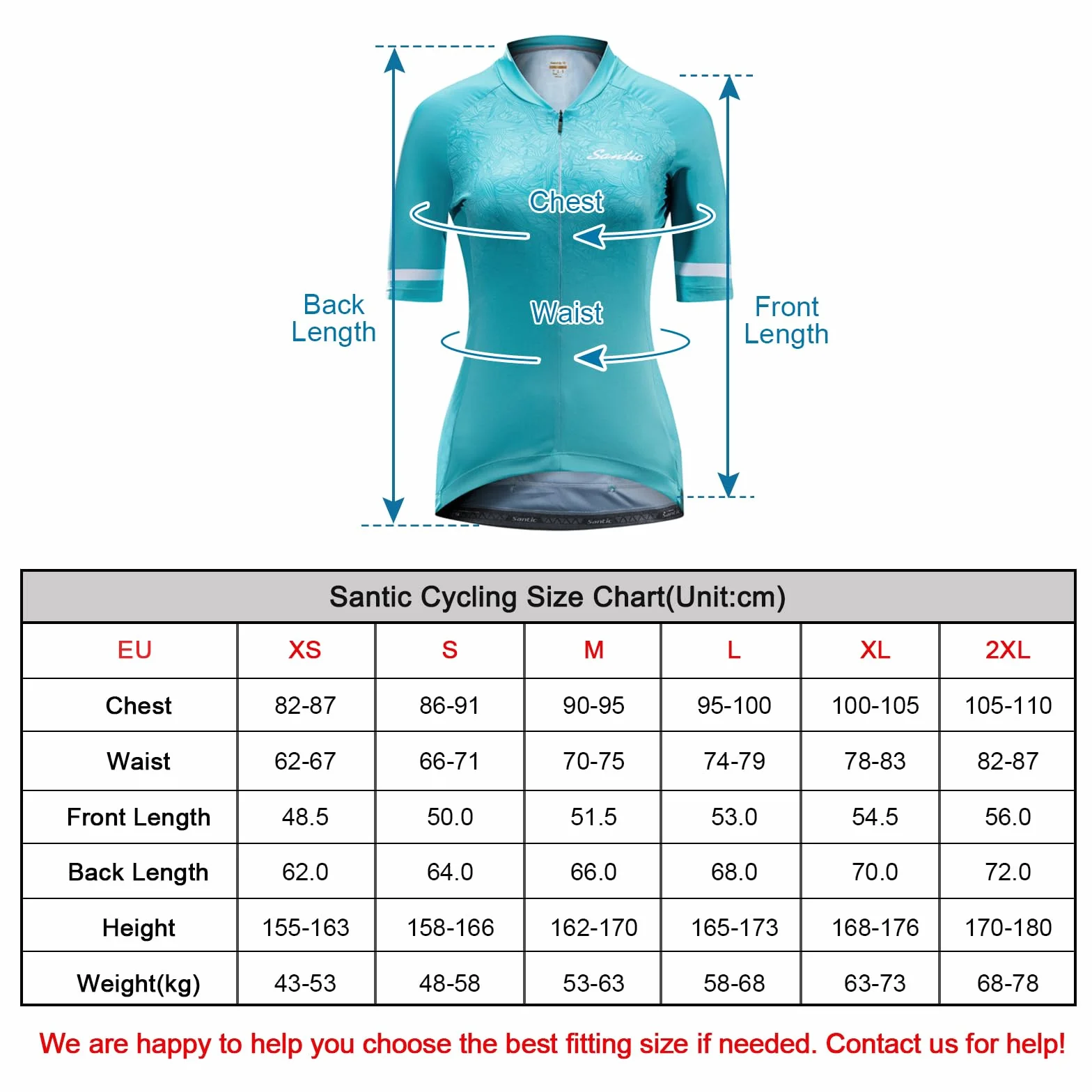 Santic Magliette Ciclismo Donna Maglia Ciclismo Donna Breve Maglietta Bicicletta Camicie Ciclismo per Donna