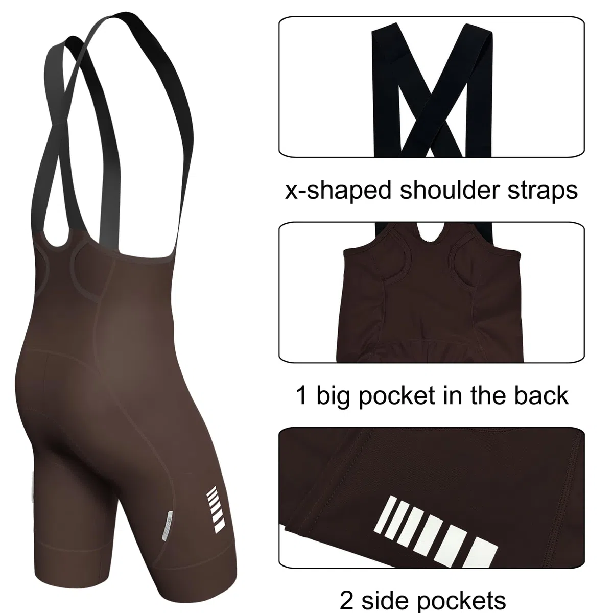 Lo.gas Bib Pantaloncini da uomo