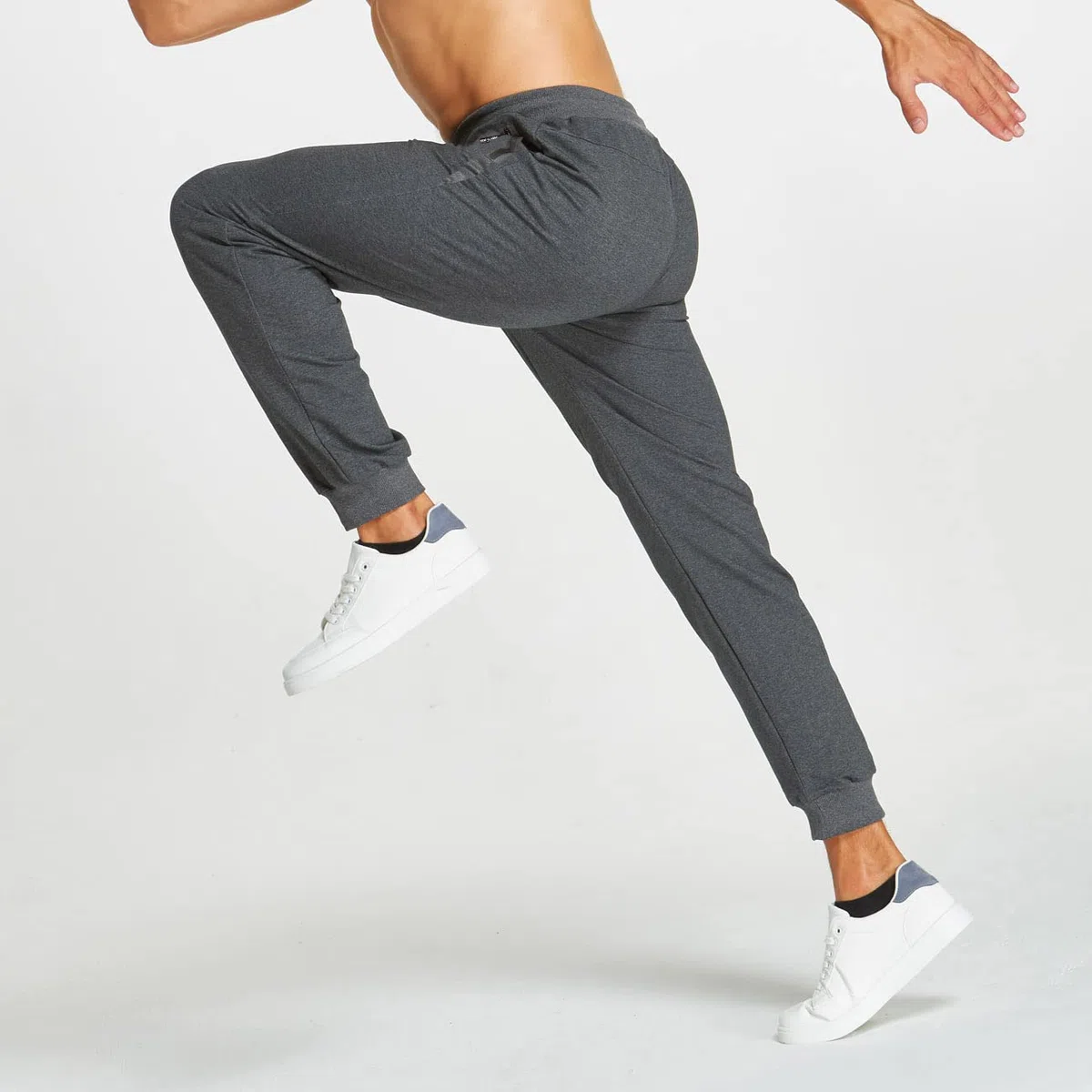JustSun Pantaloni Tuta Uomo Sportivi Cotone con Tasche Zip