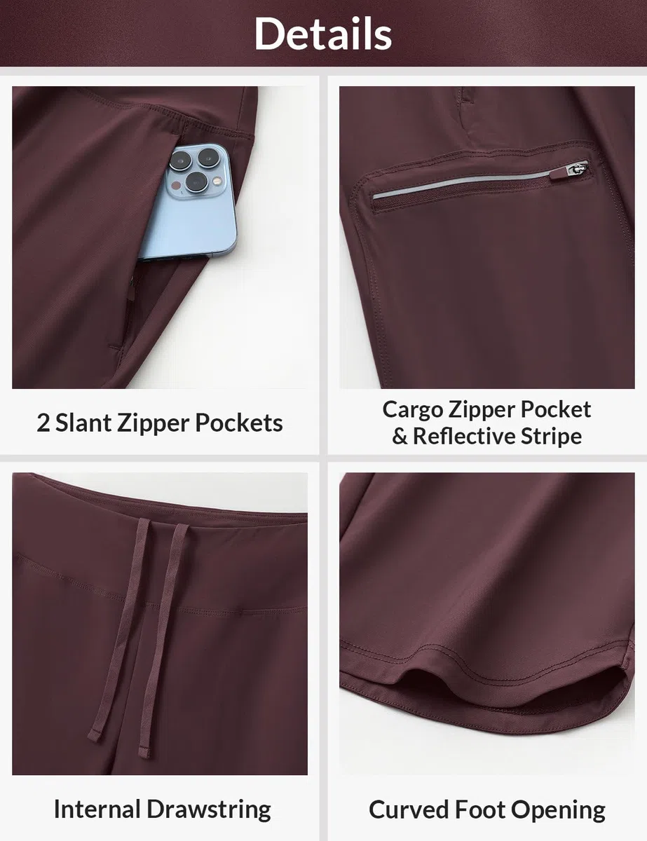 baleaf Pantaloni da Trekking da Donna Bermuda Donna Estivi Pantaloni Cargo Traspiranti Pantaloni Elasticizzati per l'outdoor Asciugatura Rapida Leggeri