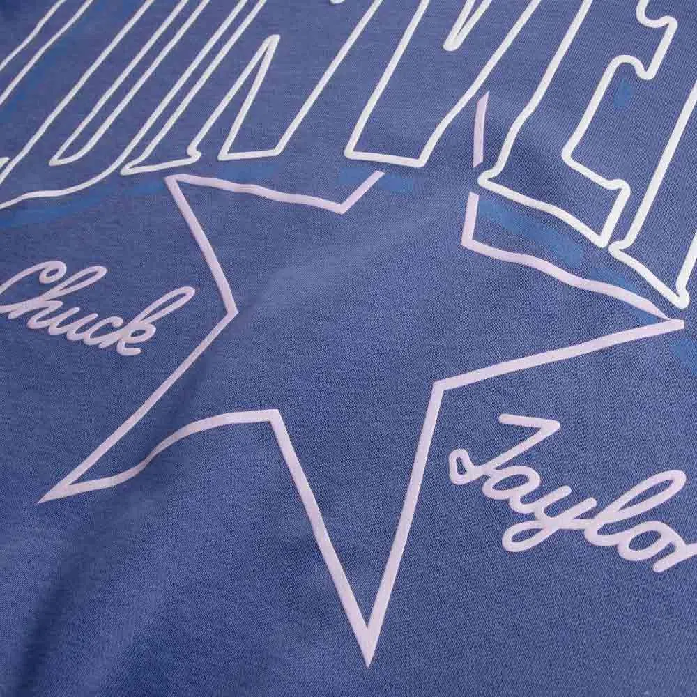 Converse Relaxed Bocy Graphic Crew Pullover Bambine e Ragazze (Pacco da 1)