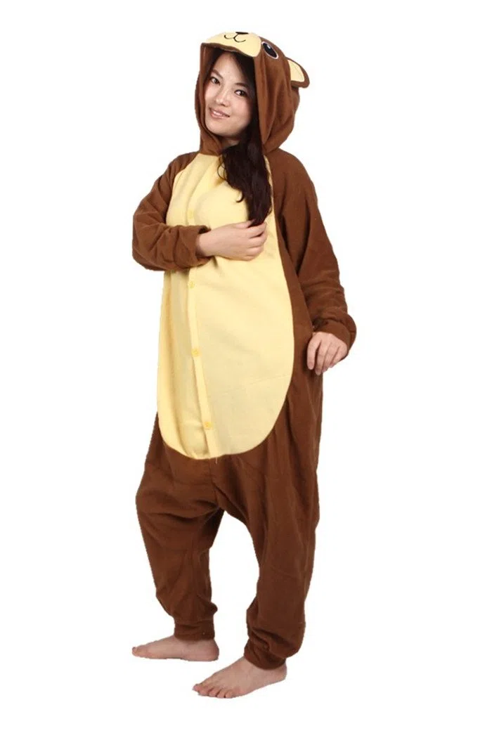 wotogold Pigiama di Orso Animale Costumi Cosplay per Adulti Unisex