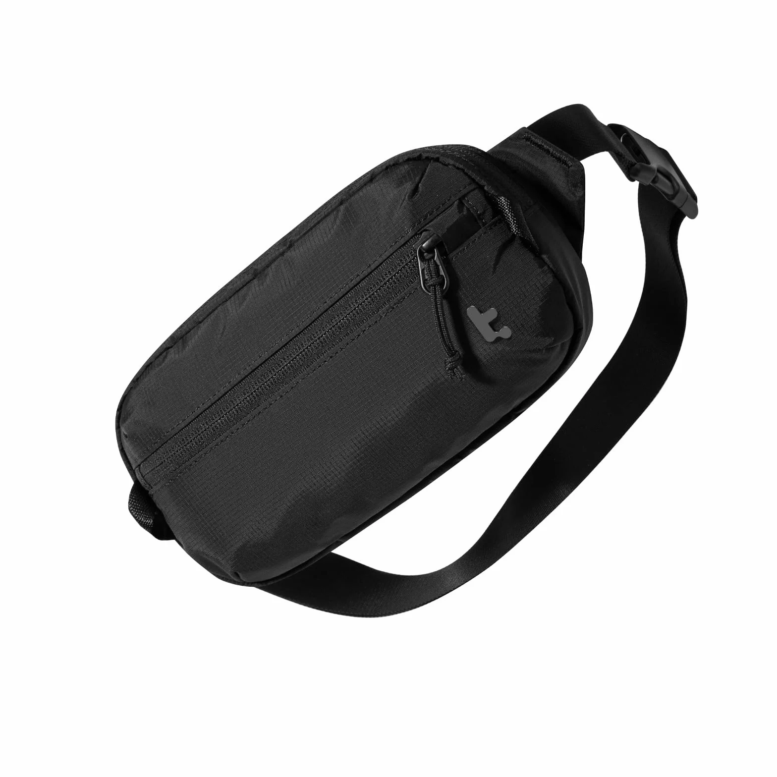 tomtoc 1,5L Borsa da Petto con Protezione RFID, Piccola Borsa a Tracolla per Uomini e Donne, Marsupio Uomo Tracolla Leggera e Impermeabile, Borsello Tracolla per Viaggi, Nero, Perfetto Regali Natale