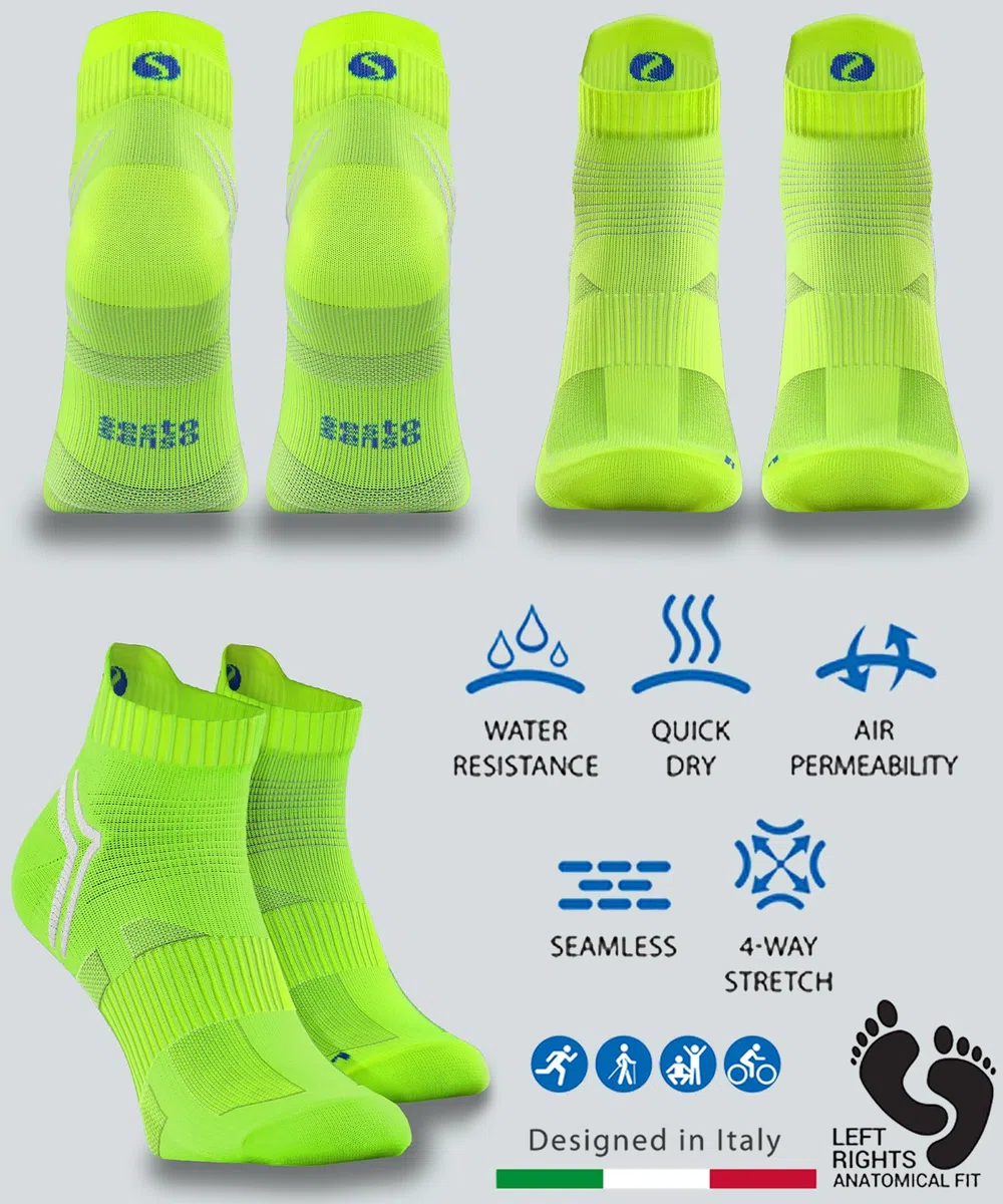 sesto senso 4 o 8 Paia di Calzini Sportivi da Running Unisex da Uomo e da Donna