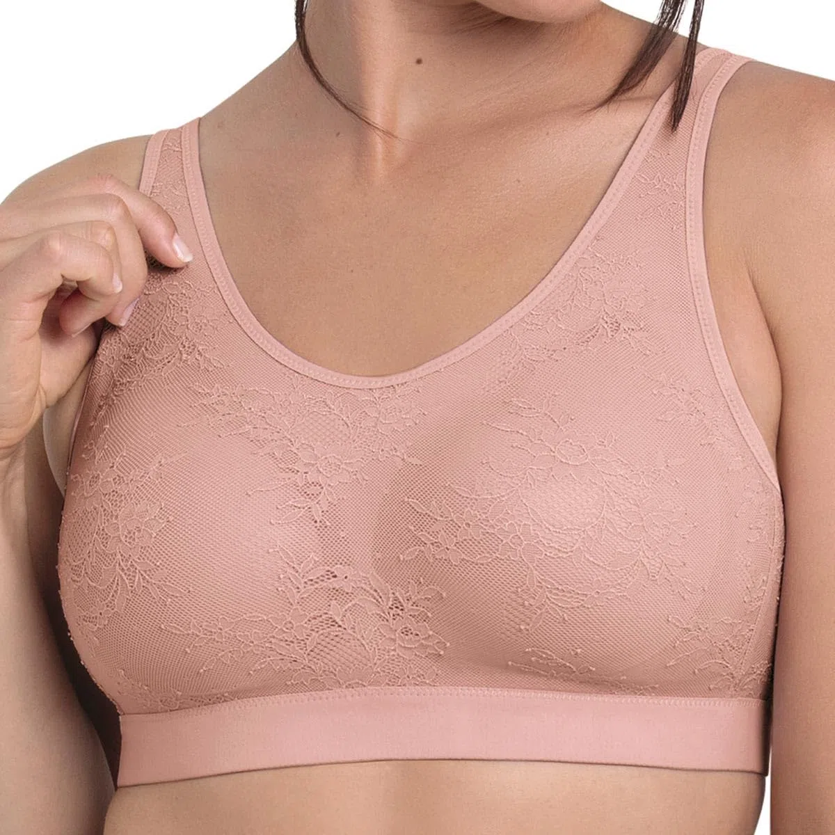 Anita Care 4700X Essential Lace Post Mastectomia Bralette da donna