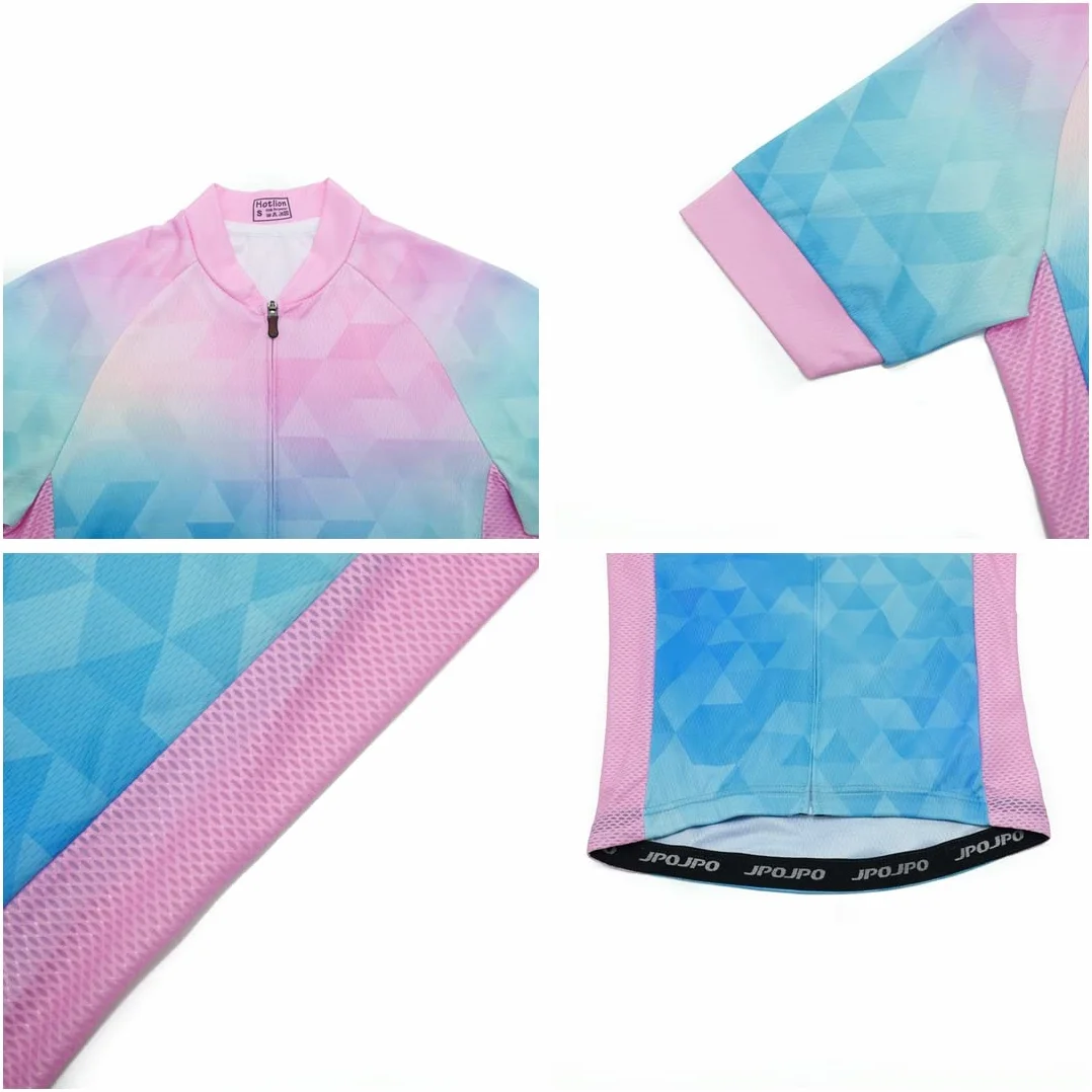 Maglia da mountain bike da donna a maniche corte da donna, maglia da ciclismo maglia da ciclismo top S-3XL
