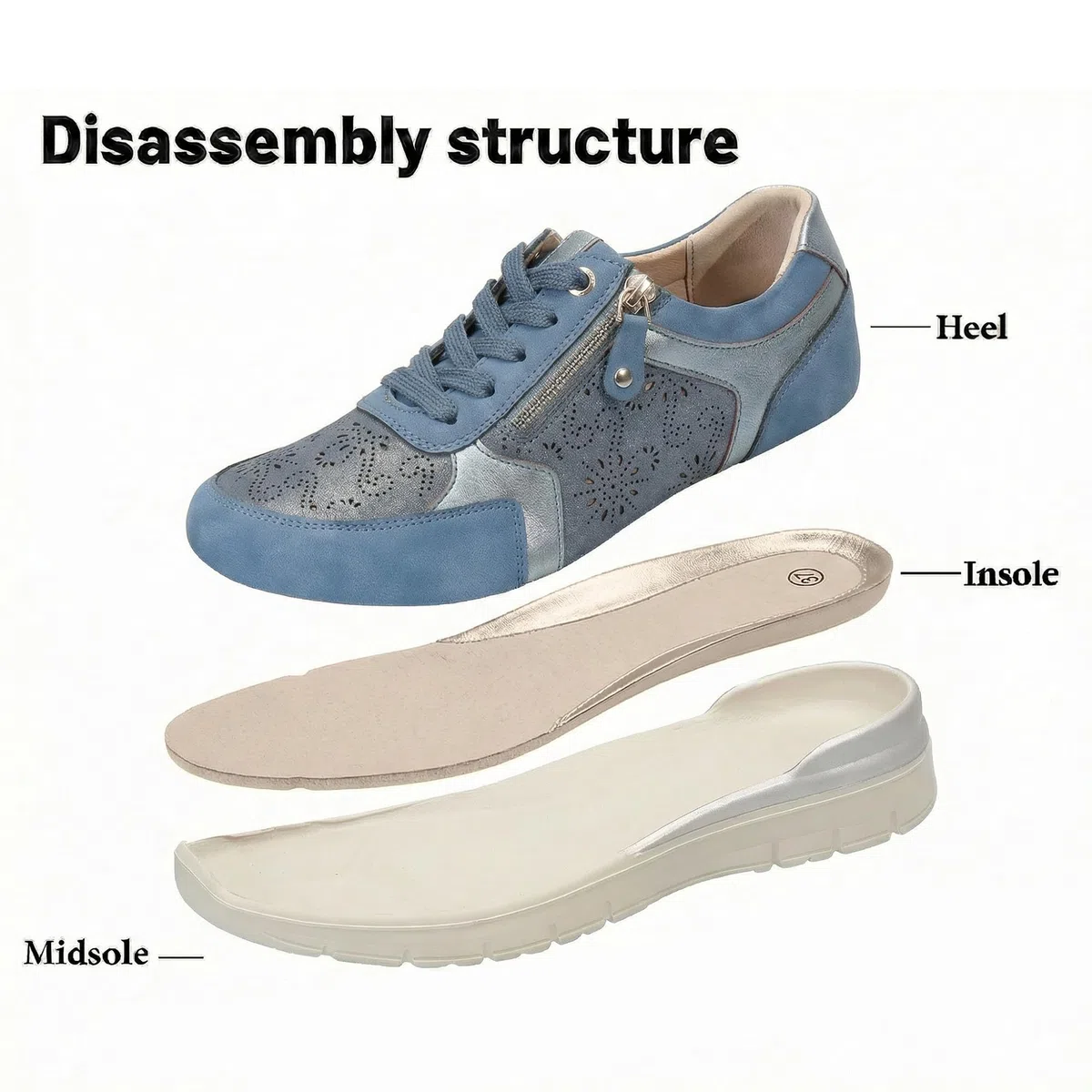 Scarpe Donna Comode Mocassino Donna WCL260331 IT