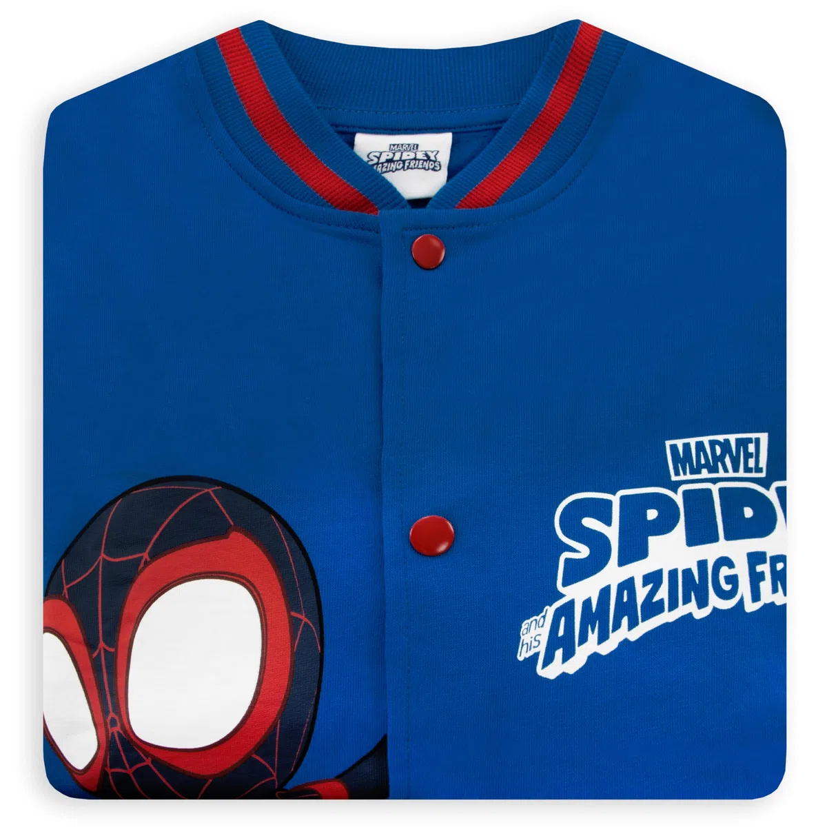 Marvel Giacca Ragazzo Spdiey E Fantastici Amici, Giubbotto Ragazzo Spider-Man, Bomber Jacket Cotone