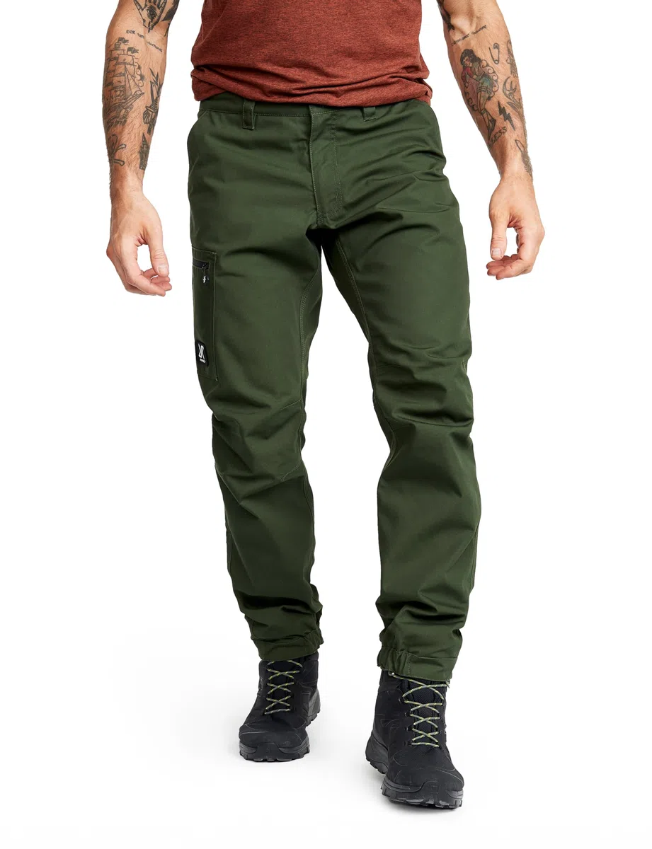 RevolutionRace Outdoor Basic Pants da Uomo, Pantaloni da Trekking per Tutte Le attività All'aperto