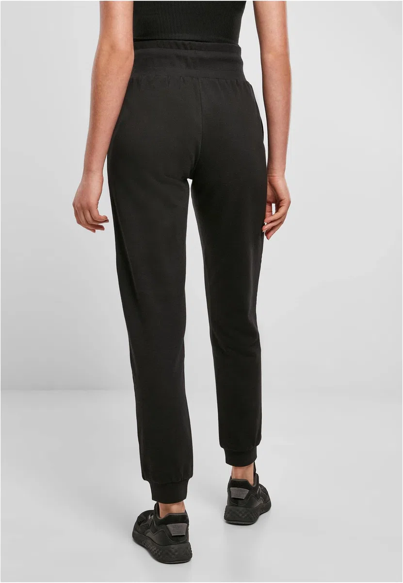 Urban Classics Damen Ladies High Waist Color Melange Sweat Pants