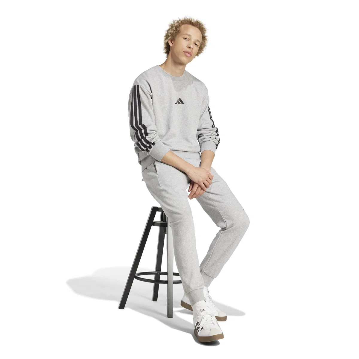 Adidas - Essentials Big Logo French Terry Pant, Pantaloni da Tuta Uomo