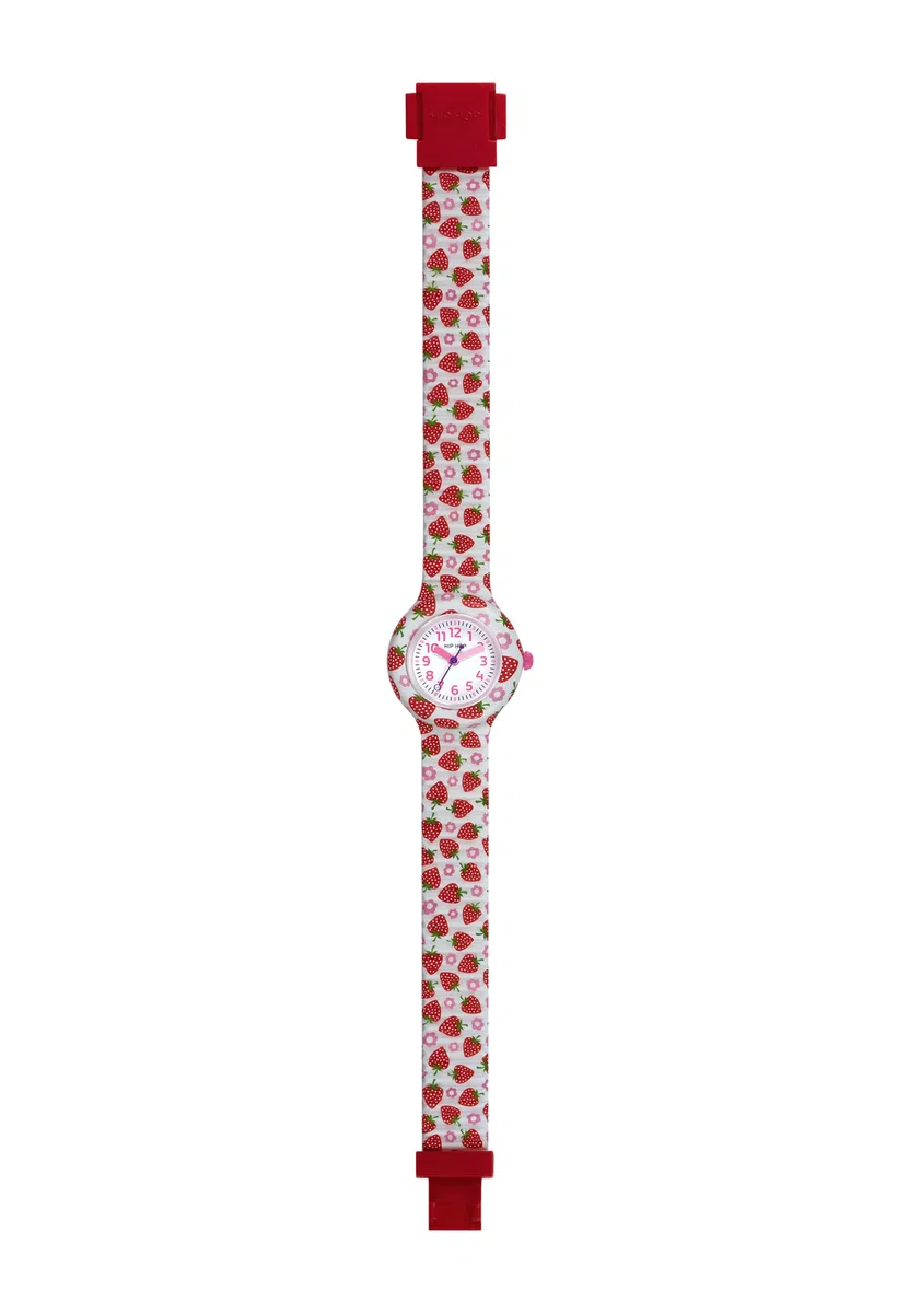 HIP HOP Orologio Bambina, Collezione KIDS FUN, Movimento Quarzo Analogico, Resistente all'acqua fino a 50 metri, Cinturino in Silicone Stampato, Lunghezza regolabile, Idee regalo Bambina