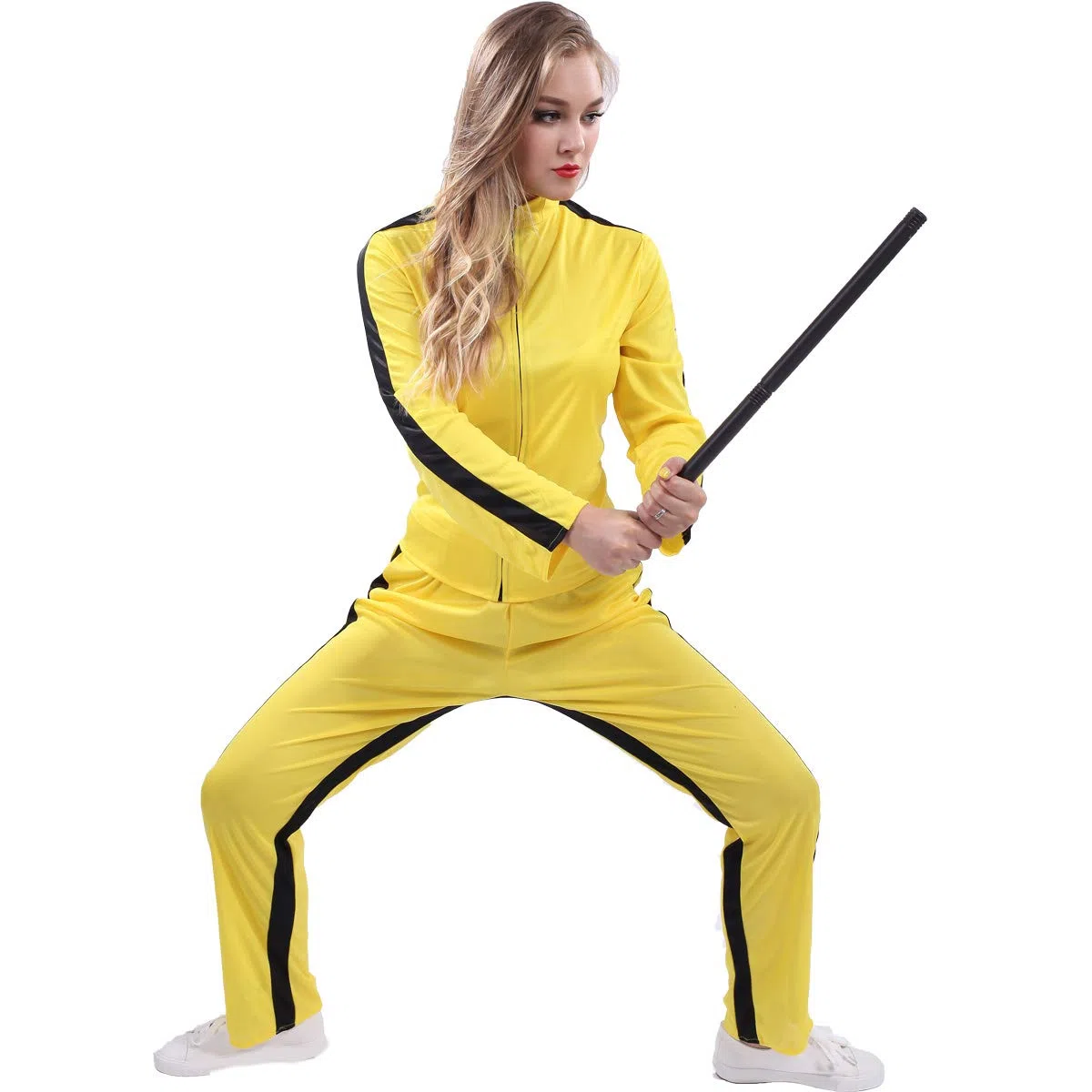Kungfu Giallo Vestito Fantasia Body (Donna)