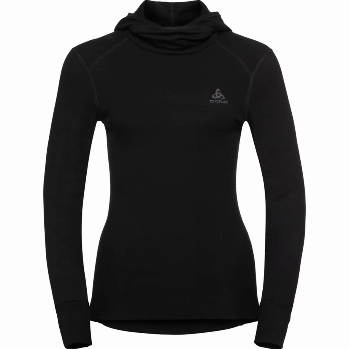 Odlo Donna Maglia Funzionale a Maniche Lunghe con Maschera Active Warm Eco
