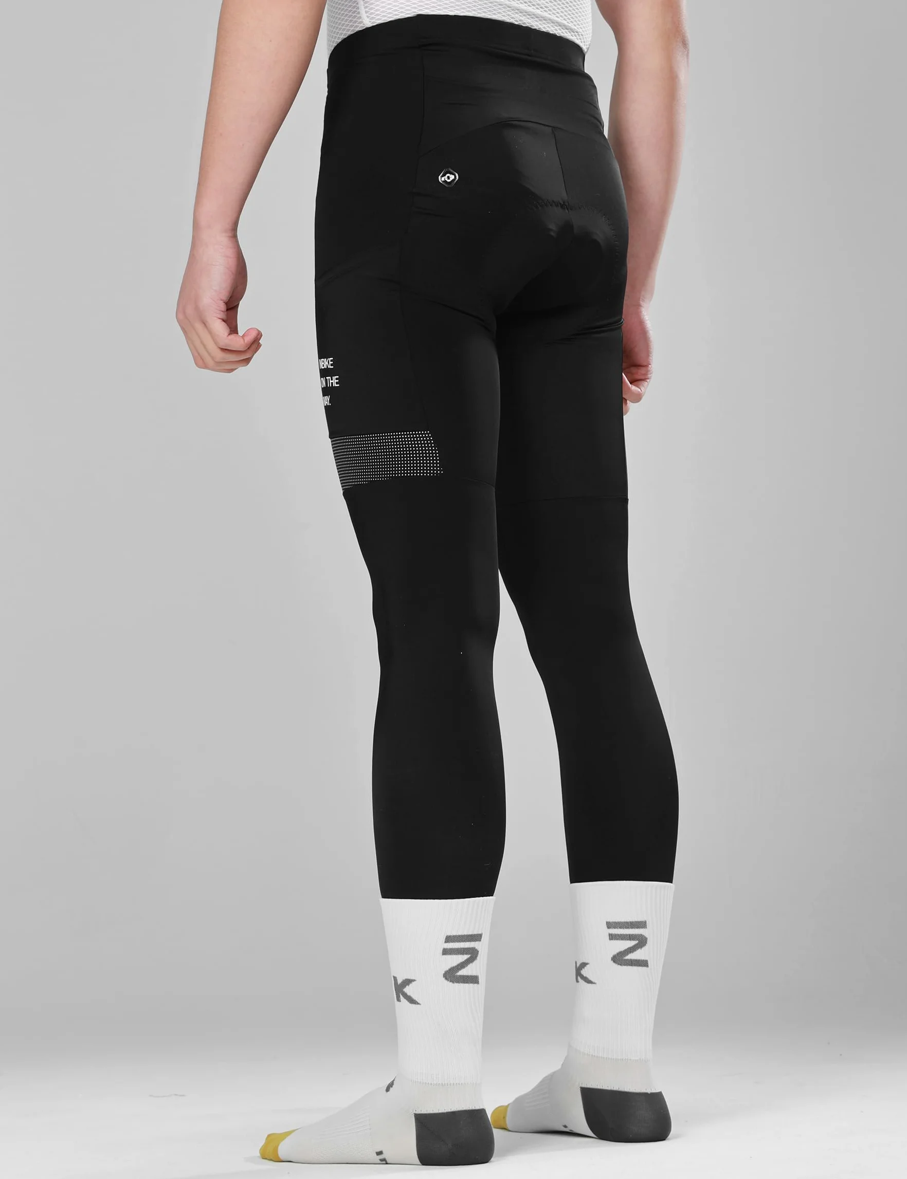 INBIKE Salopette Ciclismo Uomo con Tasca Pantaloni Ciclismo Imbottite 3D Uomo con Bretelle Pantaloni Bici da Strada Pantaloni MTB Asciugatura Rapida Traspirante