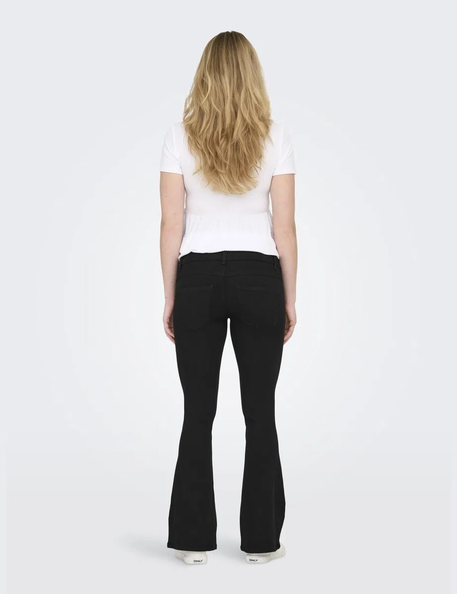 ONLY MATERNITY Olmrain Life Reg Push Up Flared Noos Donna