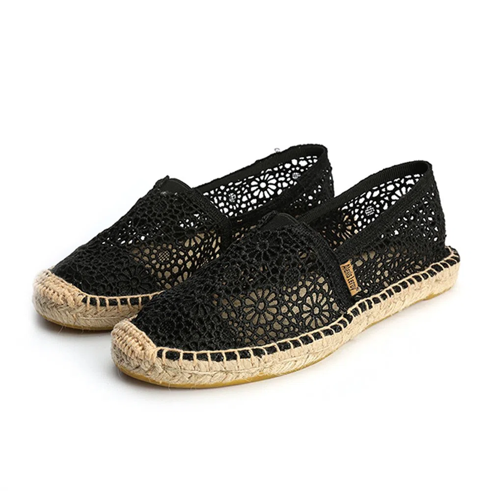 Alexis Leroy Origine Canvas Flat Espadrillas Donna