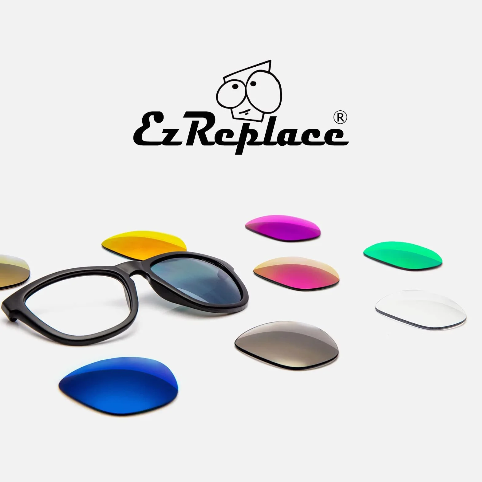EZReplace Lenti di ricambio per occhiali da sole Oakley Style Switch OO9194 (lenti polarizzate)
