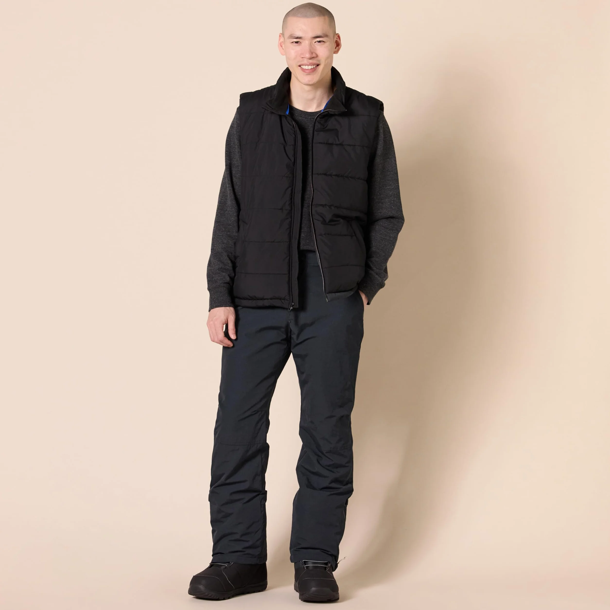 Amazon Essentials Uomo Pantaloni da Neve Imbottiti Antiacqua per Snowboard e Sci