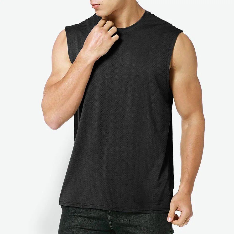 MEETYOO Canotte Uomo,Maglie Senza Maniche Palestra T Shirt Sportiva per Corsa,Fitness e attività all'Aperto