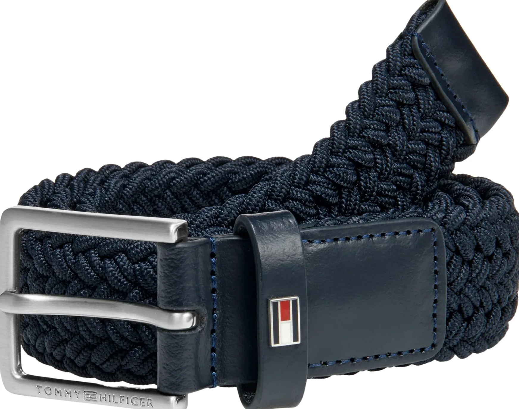 Tommy Hilfiger Braided Elasticated Belt Ka0ka00034 Cinture Unisex - Bambini e ragazzi (Pacco da 1)