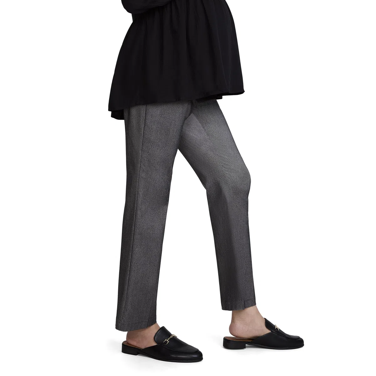 Motherhood Maternity - Maternity Comfortable Super Stretch Over The Belly Skinny Casual Dress Pant for Work Xs-3x, Pantaloni Casual Chic Donna