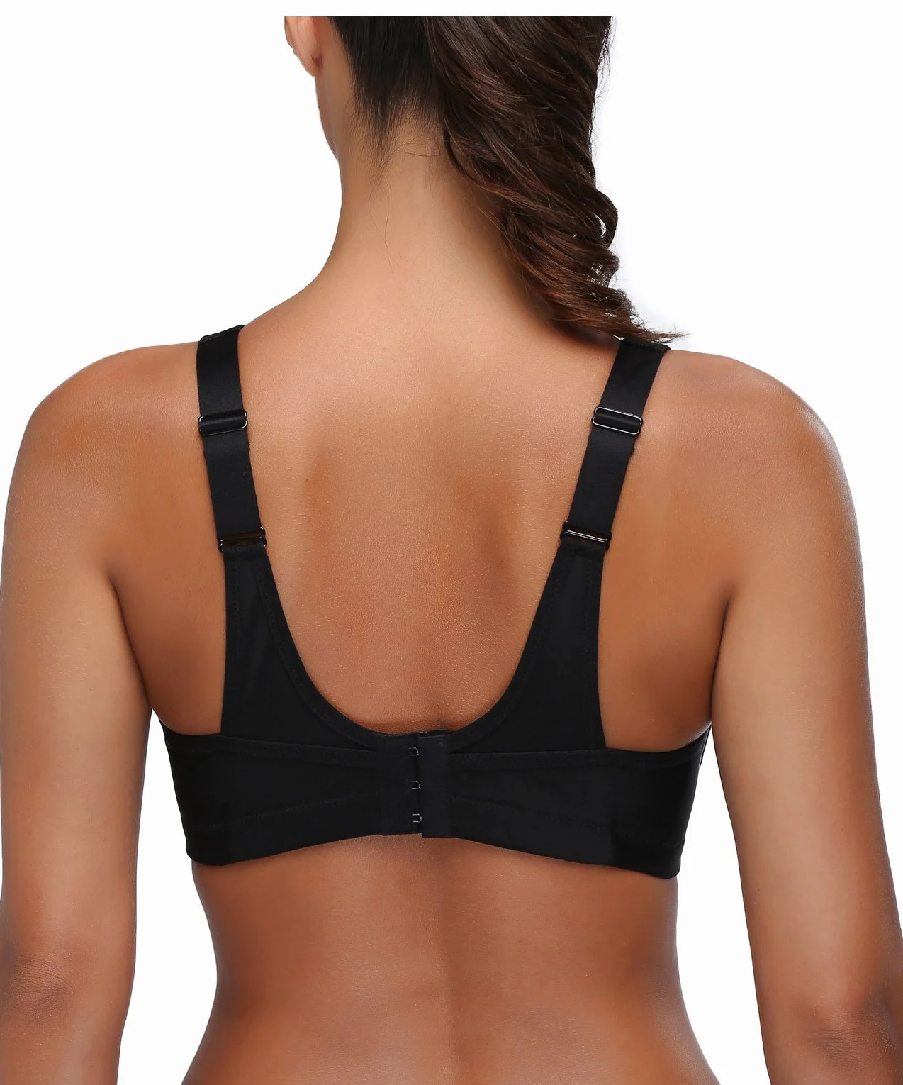 Wingslove Reggiseno Sportivo Donna, Reggiseno Senza Ferretto Non Imbottito Sostegno Forte