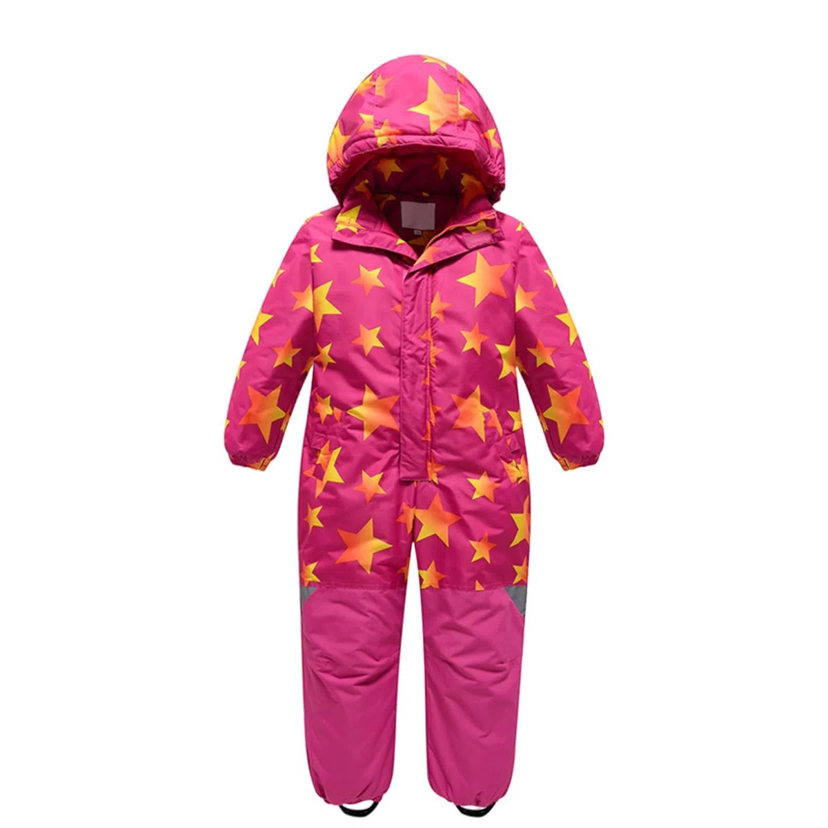 Generisch Tuta da sci per bambini e ragazzi, termica, invernale, calda, antivento, con tuta rimovibile in softshell
