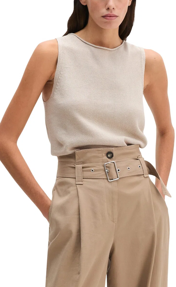 Marc OߴPolo Donna Top in Maglia con orli arrotolati Regular Fit