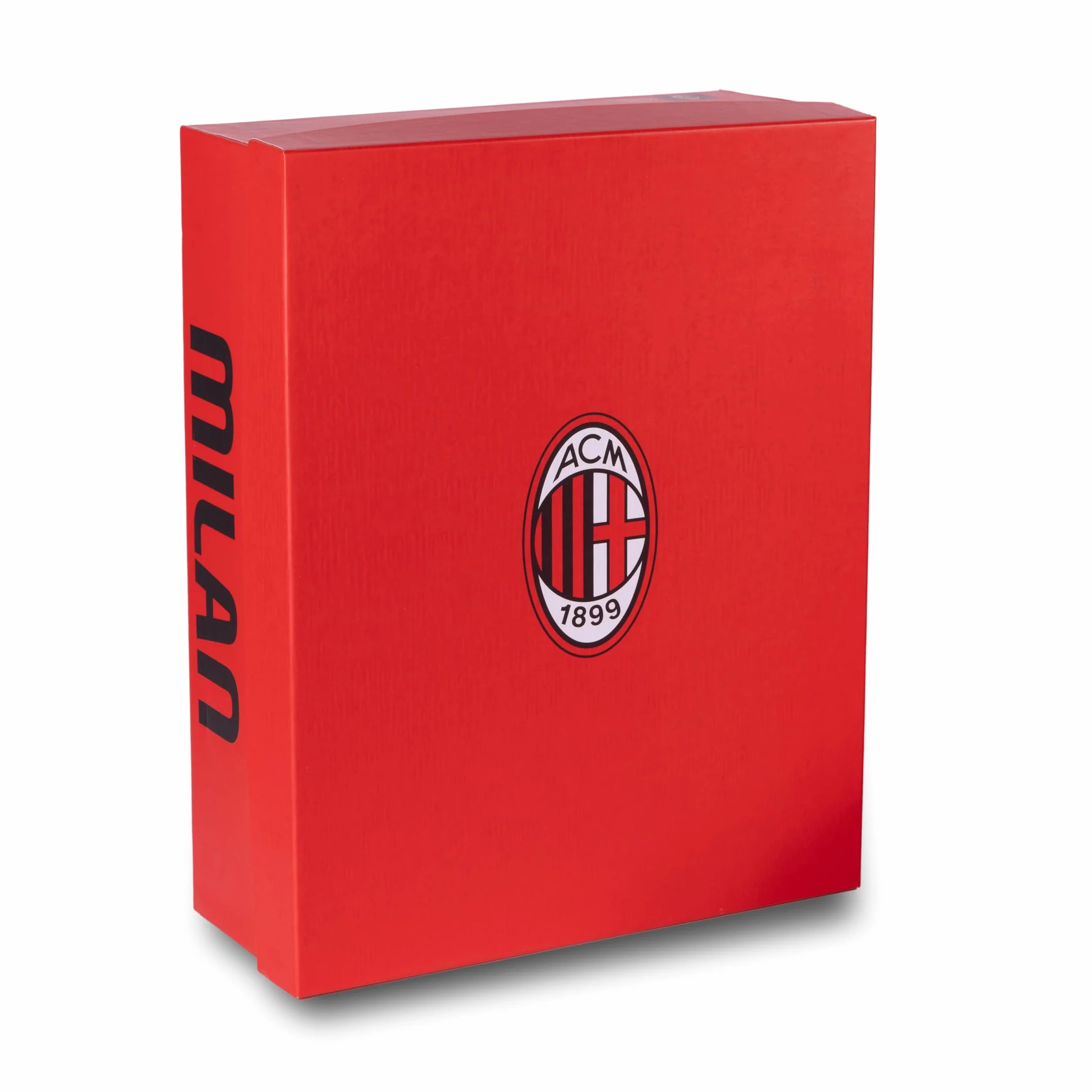 Milan, Accappatoio con Cappuccio, Accappatoio Bambini e Ragazzi, Unisex, In Spugna 380 gsm, 100% Cotone, Logo del Milan Lato Cuore