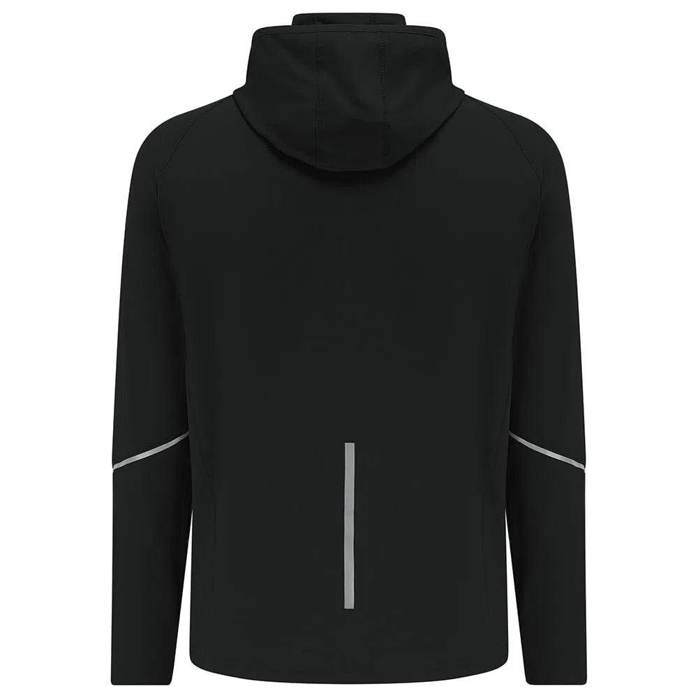 Time To Run Giacca Termica Da Uomo Da Corsa Con Zip e Cappuccio Thermo Running