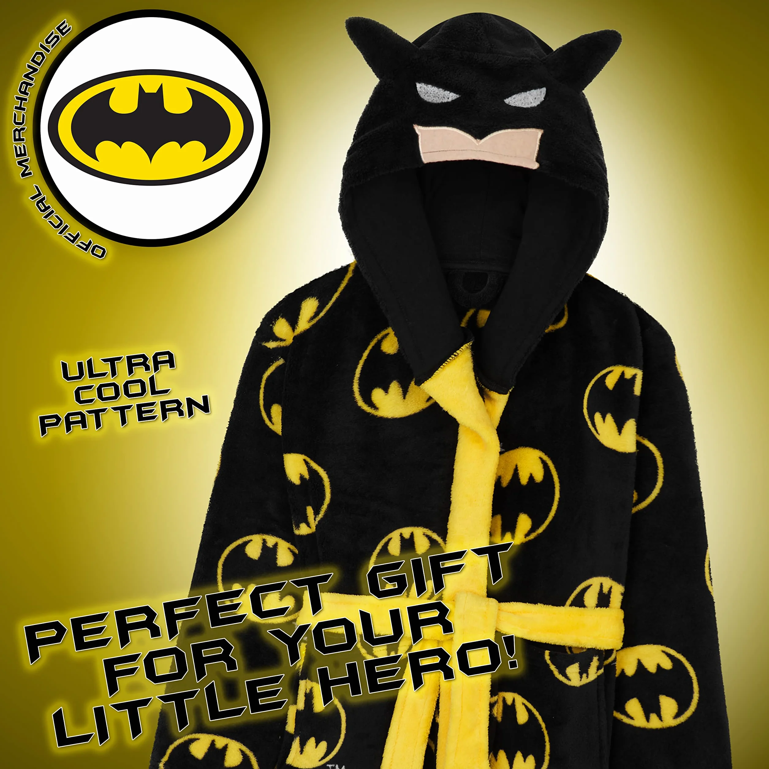 DC Comics Vestaglia Bambino Batman Vestaglia Pile Ragazzo