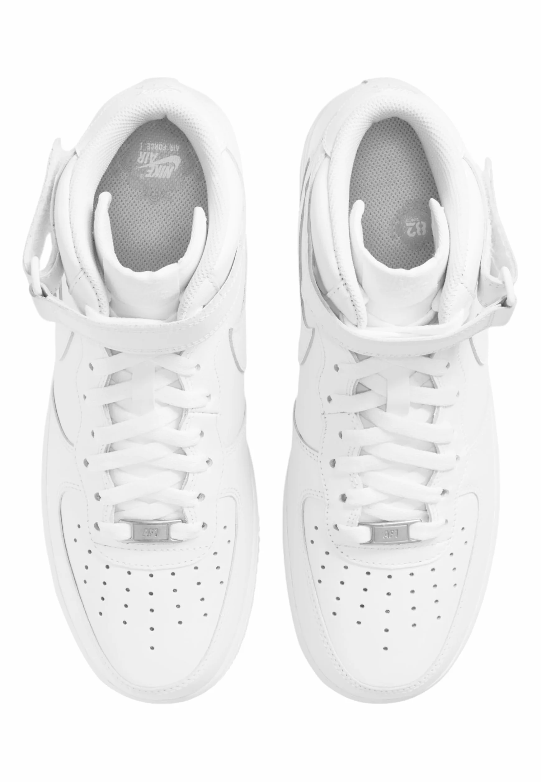 Nike CW2289-111 Air Force 1 Mid '07 Uomo, White/White EU 41