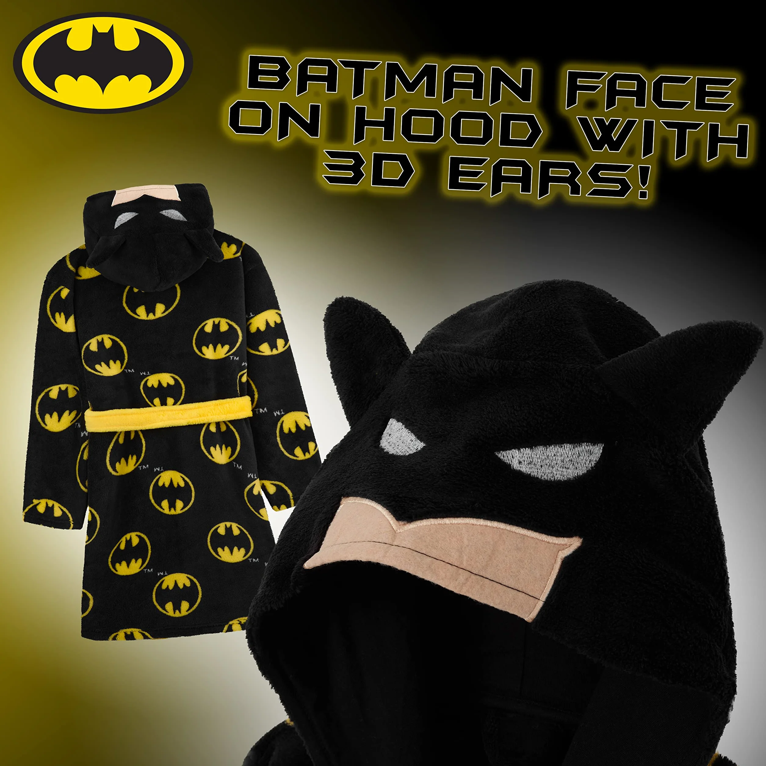 DC Comics Vestaglia Bambino Batman Vestaglia Pile Ragazzo