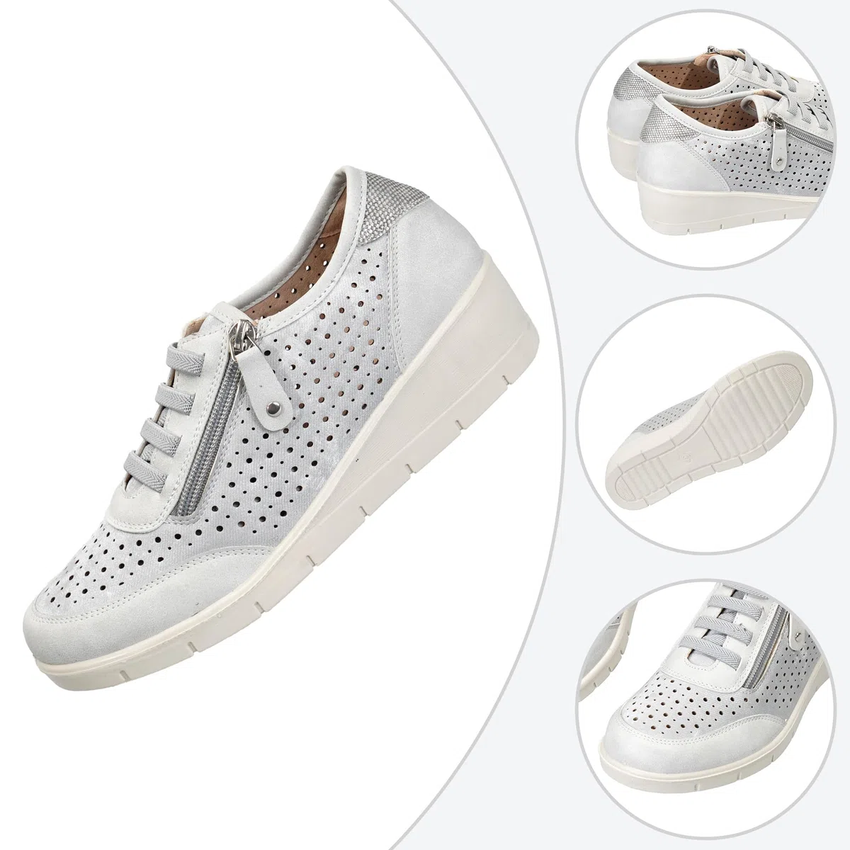 Mocassini Donna Pantofola Loafer Comode Mocassino Slip on Scarpe da Business Sandali Larghi Scarpe Estive Donna Scarpe Basse per Ufficio e Tutti i Giorni