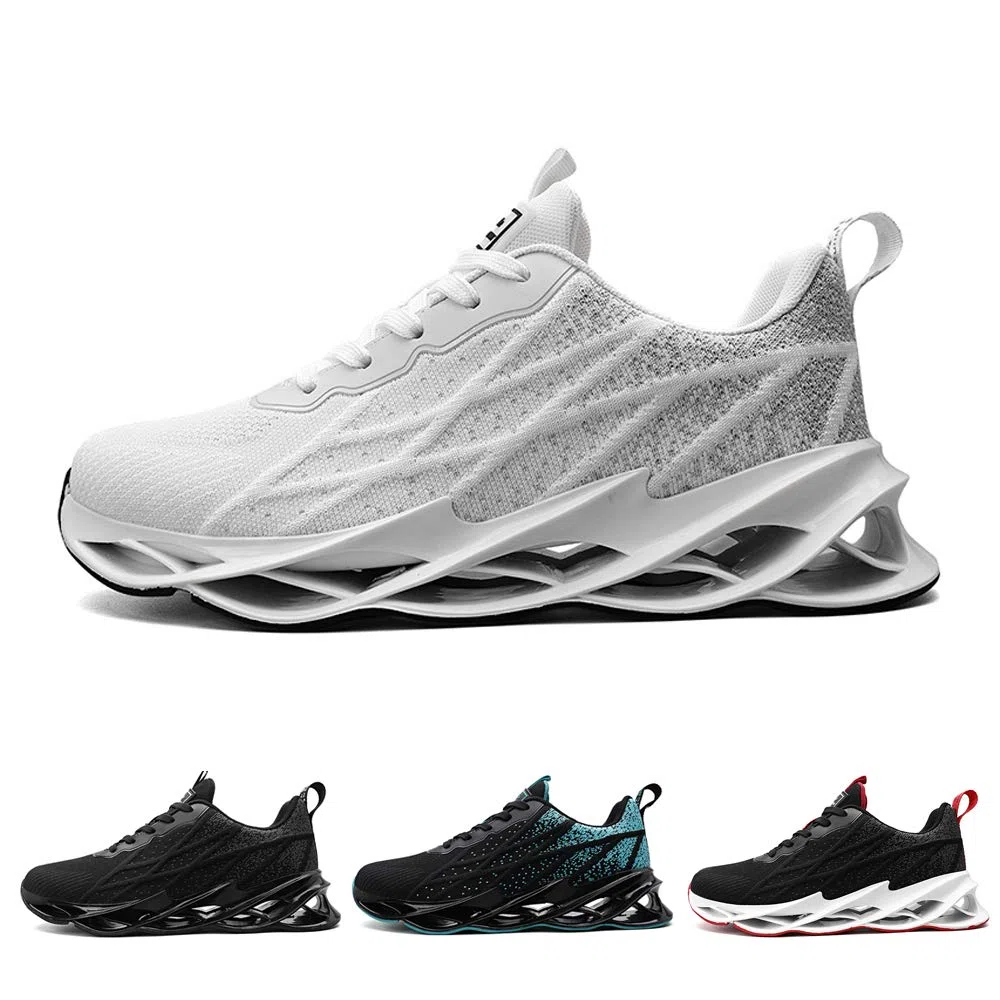 Scarpe Uomo Donna Sneakers Air Running Sportive Outdoor Fitness Trainers 38-46EU