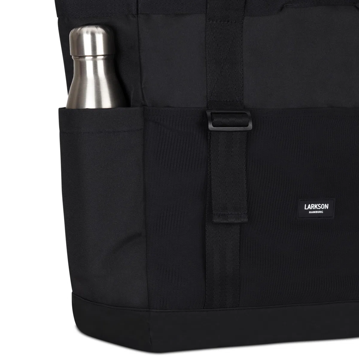 LARKSON Borsa Mare Donna Uomo - Smilla - Borsone da Spiaggia Grande per Vacanze, Sport, Università, Viaggio - Tote Bag Shopper Con Cerniera - Idrorepellente
