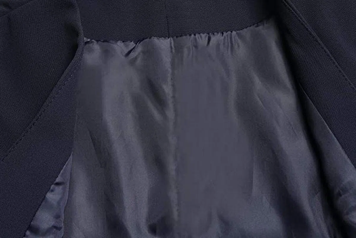 V VOCNI Gilet da donna completamente foderato con 4 bottoni con scollo a V