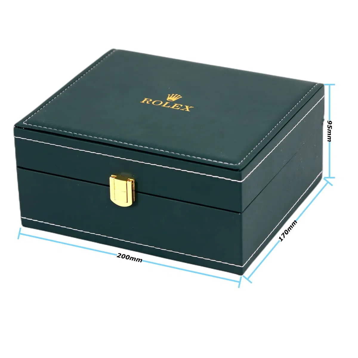 Travel Gioielleria Orologio Custodia Pelle Sintetica Scatola orologi Verde Peluche Orologio Esporre Scatola per Rolex Daytona