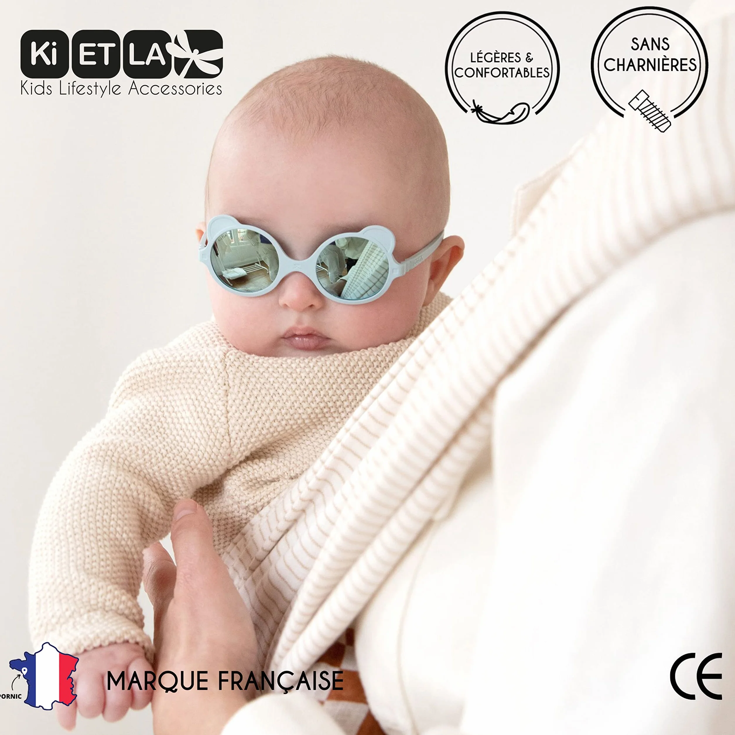 Ki Et La Ourson Occhiali Unisex - Bimbi 0-24 (Pacco da 1)