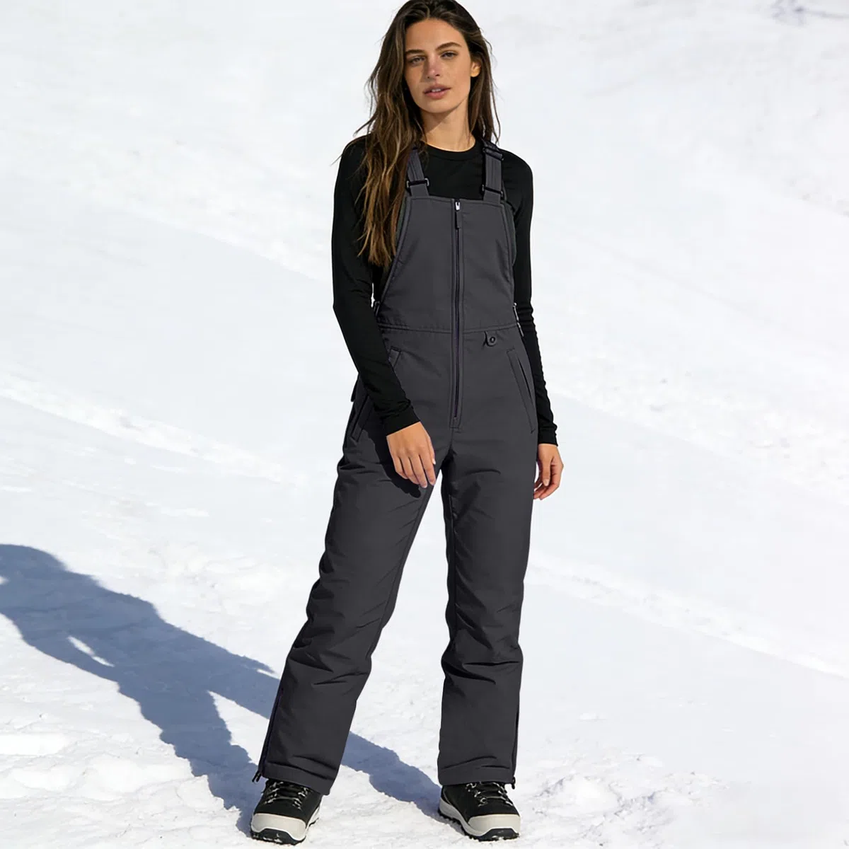 Tuta Neve Donna Vestito Donna Invernale Taglie Forti Snowboard Set Completa Montagna Completo Calda Elasticizzati Sportiva Abbigliamento