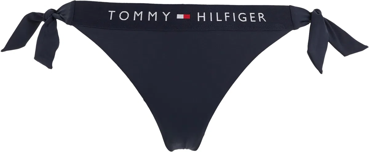 Tommy Hilfiger Slip Bikini Allacciatura Laterale Donna Side Tie Cheeky Bikini Sportivo