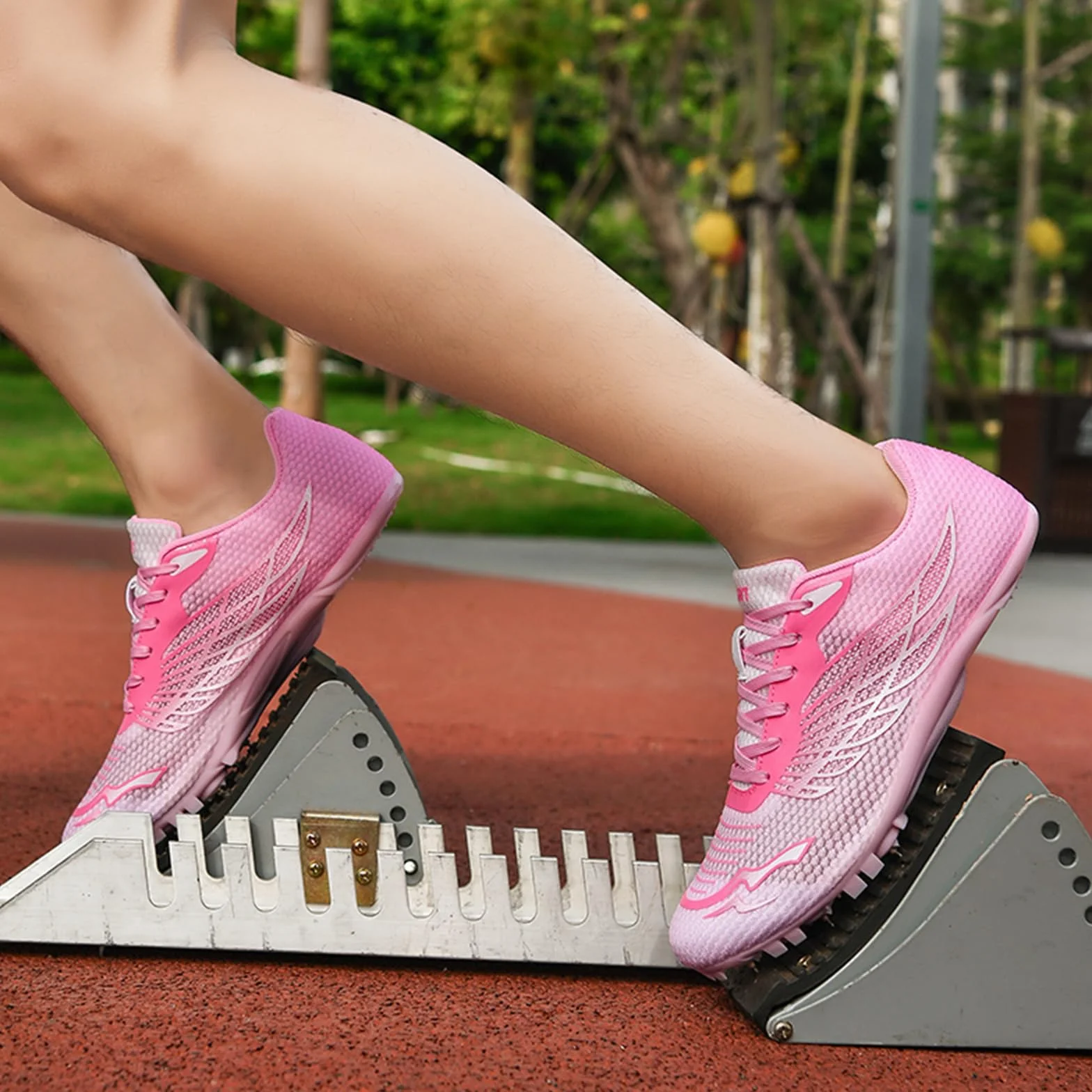 Scarpe Chiodate per Atletica Leggera Scarpe da Salto Sprint Uomo Donna Bambini Scarpe da Corsa Scarpe da Corsa Leggere