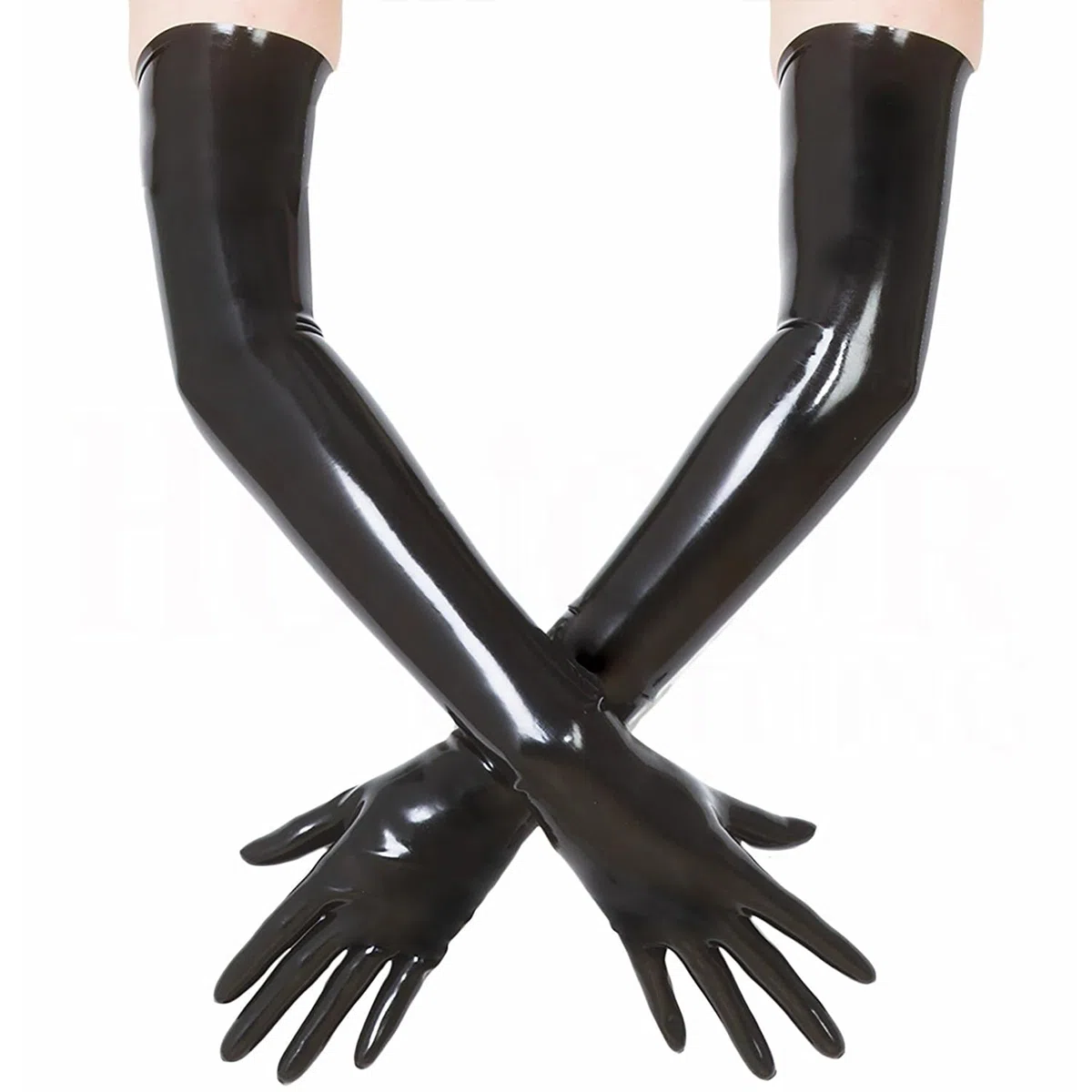 Guanti in Lattice Donna Uomo Cosplay Danza Nero S, M, L, XL