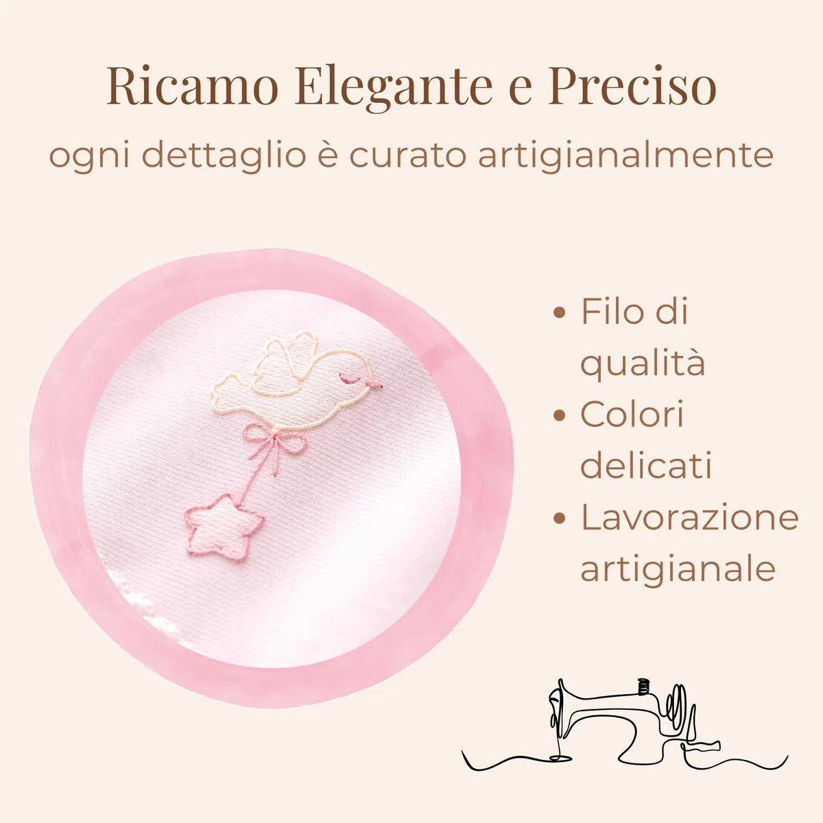 Coccole-Vestina Battesimo Personalizzata con Nome Bimbo/a e Data del Battesimo