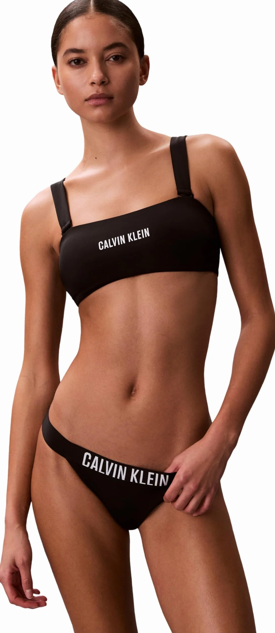 Calvin Klein Brazilian Lv00q61218 Pantaloni da Nuoto Donna (Pacco da 1)