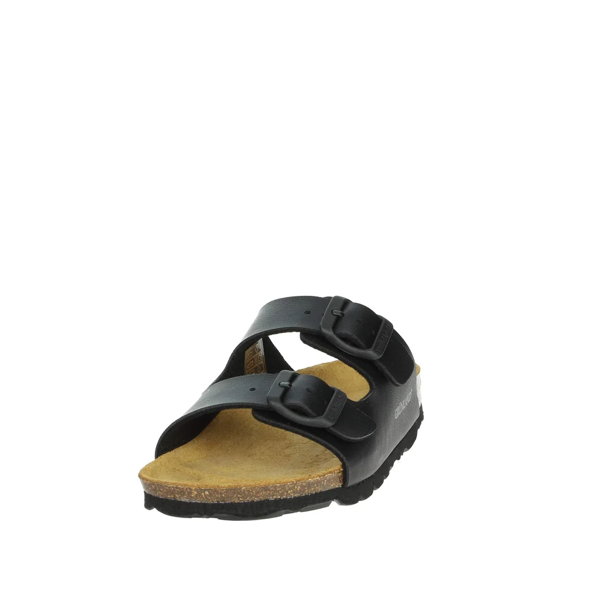 Grunland Luce CB3090 Nero Ciabatte Bambino Fibbie BIRK plantarino anatomico