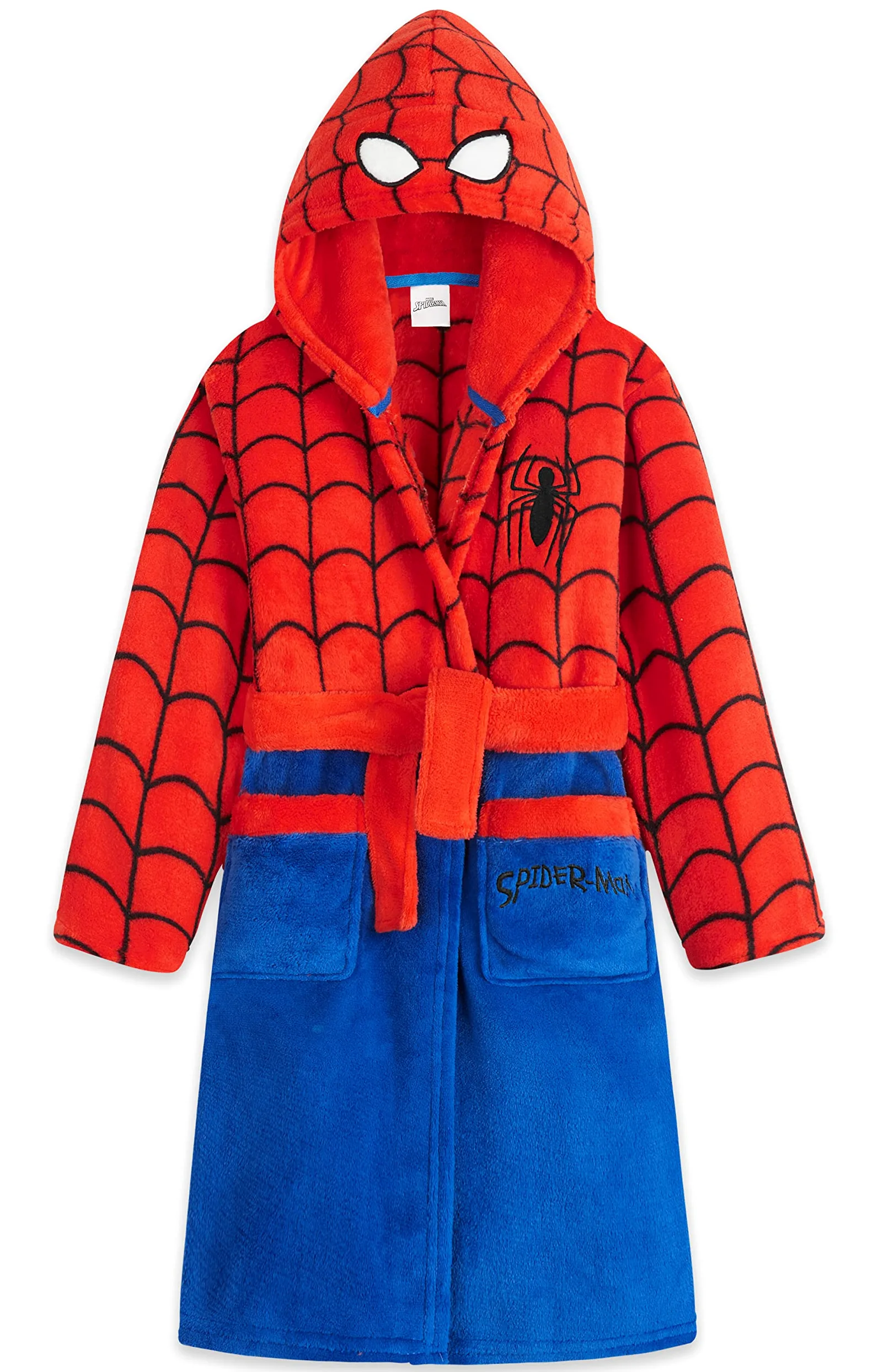 Marvel Vestaglia Bambino Spiderman - Vestaglia Invernale Pile Morbido
