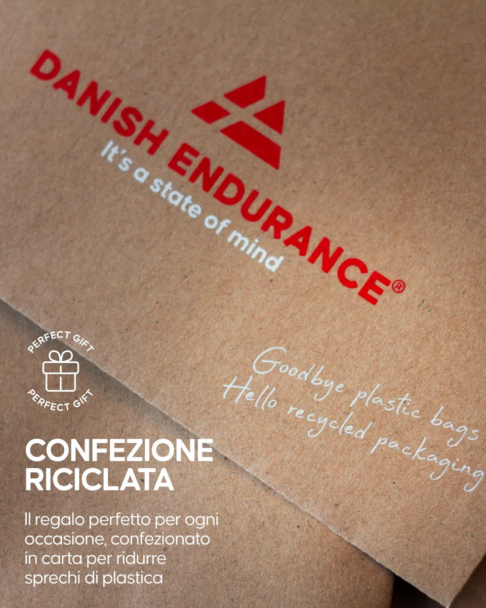 DANISH ENDURANCE Scaldacollo in Lana Merino, per Uomo e Donna, Copricollo, Sciarpa, Ski-Mask Sportiva
